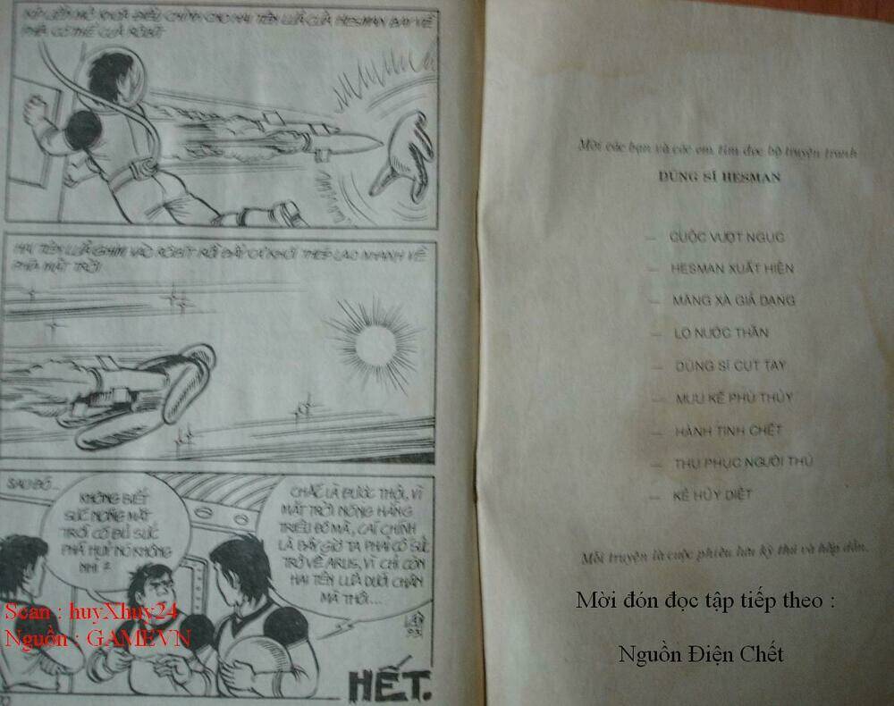 dũng sĩ hesman chapter 9 33