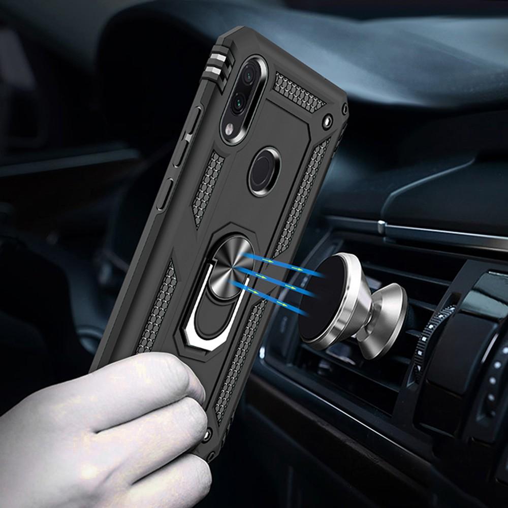 Ốp lưng cho Xiaomi Redmi Note 7 Pro chống sốc 2 lớp kèm nhẫn iring làm giá đỡ