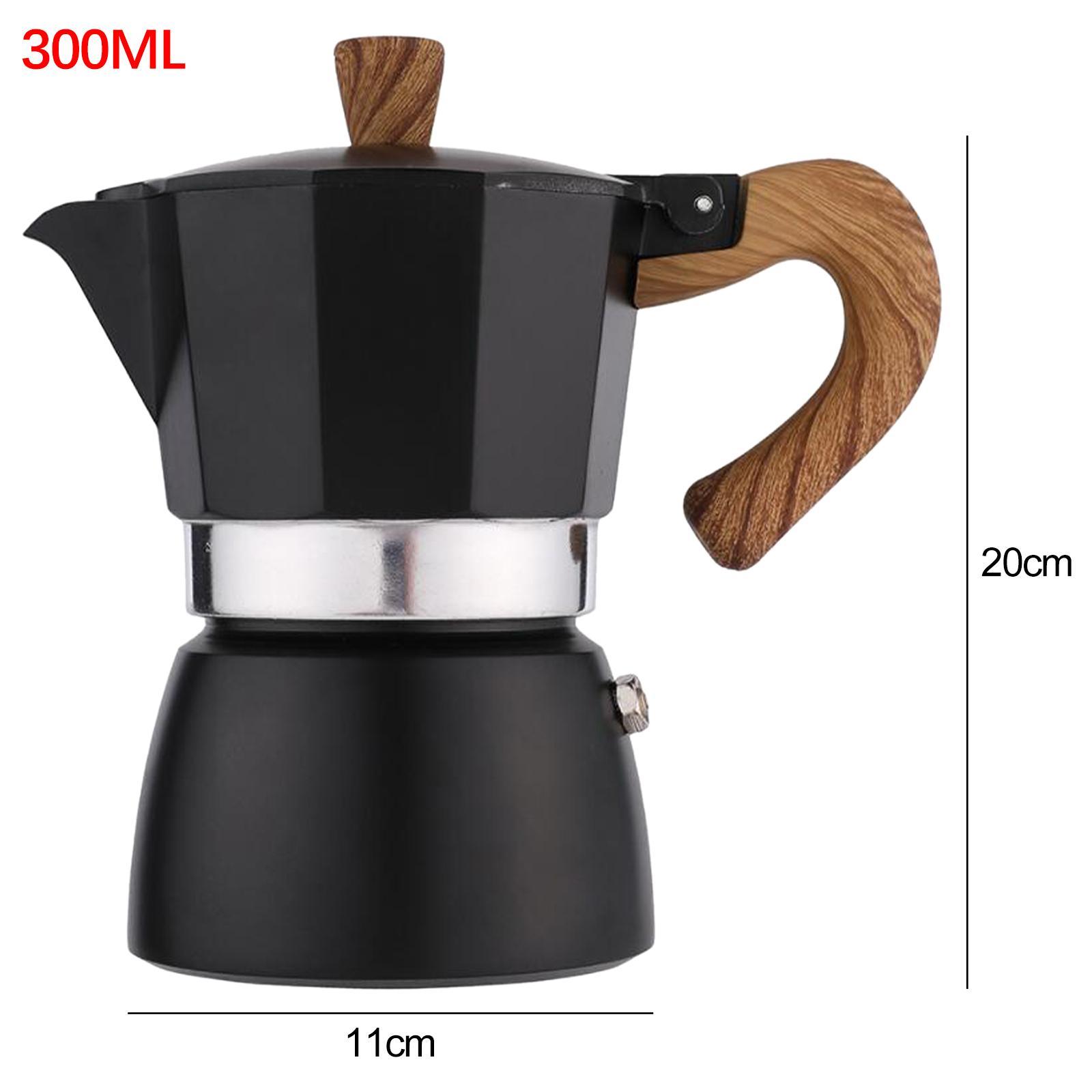 Stovetop Italian Coffee Maker Manual Espresso Cup for Cafe Kitchen Bar