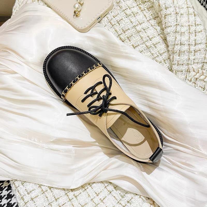 Giày Bốt Thấp Viền Xích Dáng Mới