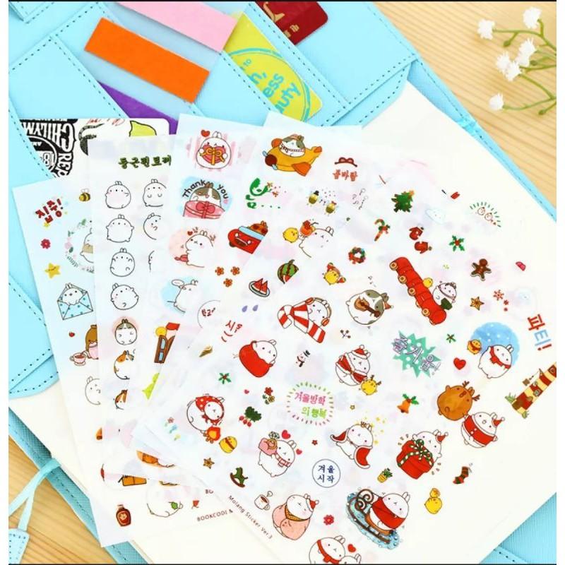 Ngẫu nhiên 1 tấm sticker dán trang trí phụ kiện: điện thoại, máy tính, sổ sách rất đẹp