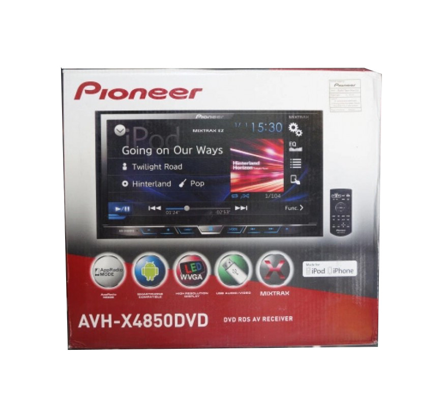 ĐẦU ĐĨA CHO XE Ô TÔ PIONEER X4850DVD HỖ TRỢ TÍCH HỢP DẪN ĐƯỜNG VIETMAP VÀ CAMERA DE, HÀNG CHÍNH HÃNG NHẬT BẢN 