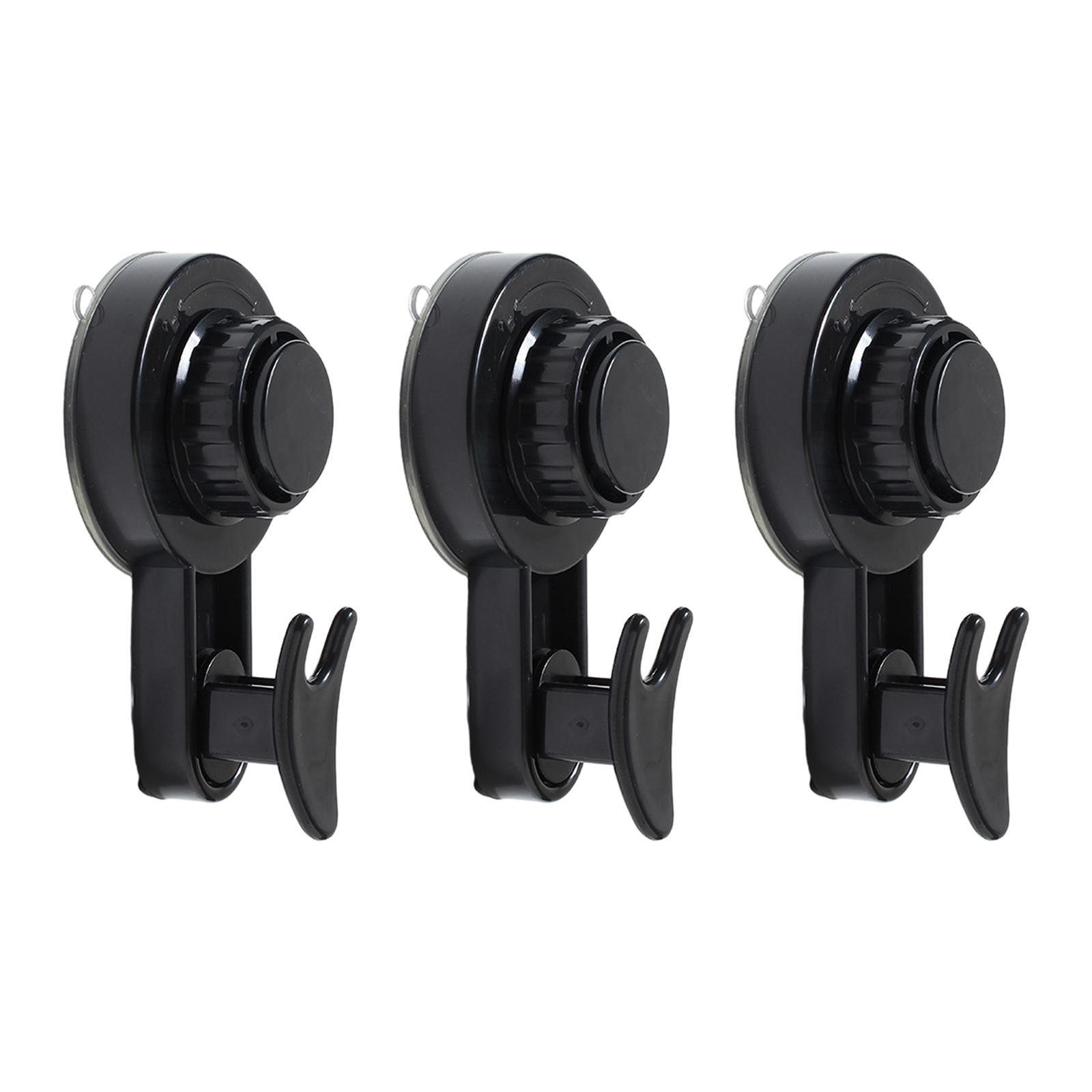 Suction Hooks Bath Towel Hooks Bath Robe Hook Holder Portable Powerful Vacuum Suction Cup Hooks Suction Hanger for Farmhouse