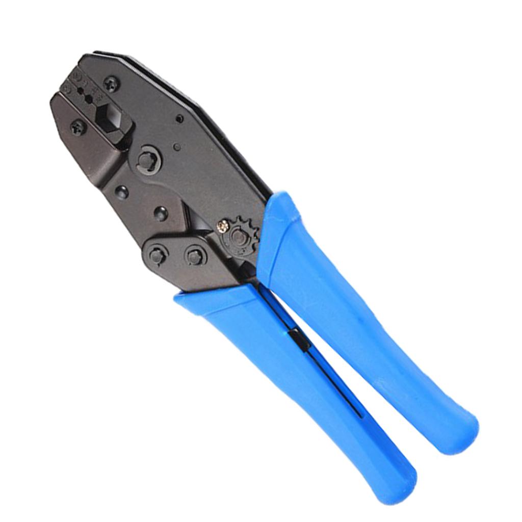 Ratchet Crimper Kit Terminal Crimp Plier Hand Steel Precision Crimping Tool