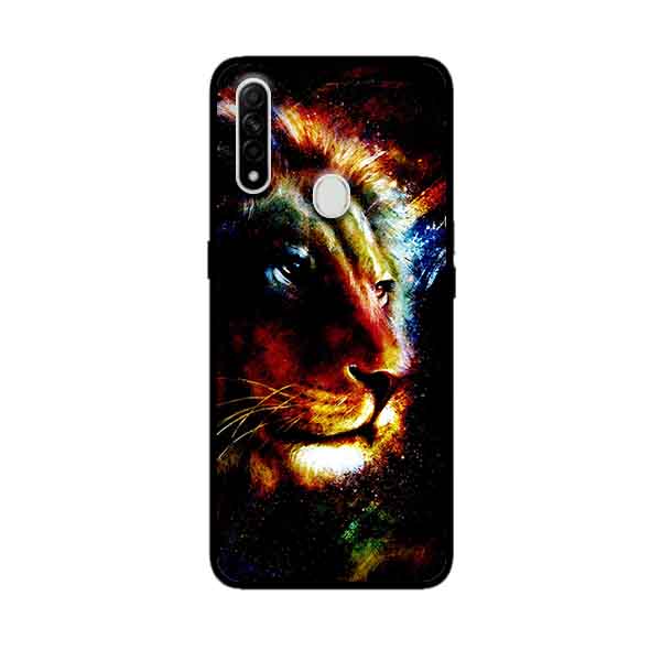 Ốp Lưng in cho Oppo A31 Mẫu Sư Tử Nhiều Màu - Hàng Chính Hãng