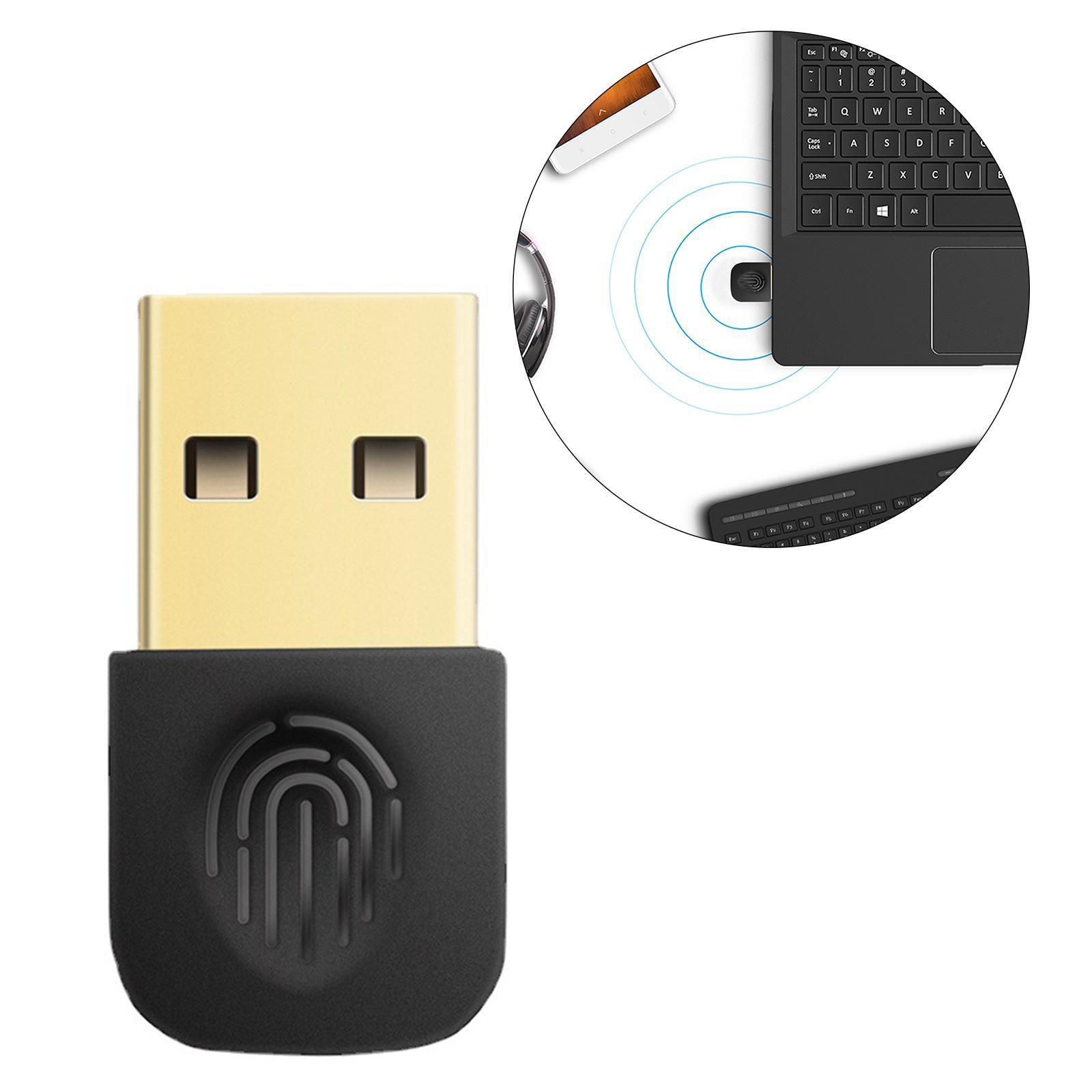 Mini USB Bluetooth 5.0 Adapter Wireless for Headset Speakers Hands Free