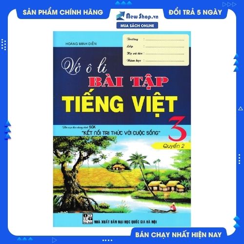 VỞ Ô LI BÀI TẬP TIẾNG VIỆT 3 QUYỂN 2