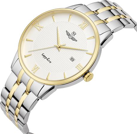 Đồng Hồ Nam SRwatch SG1071.1202TE - Sapphire - 40mm - Quartz (Pin) - Dây kim loại