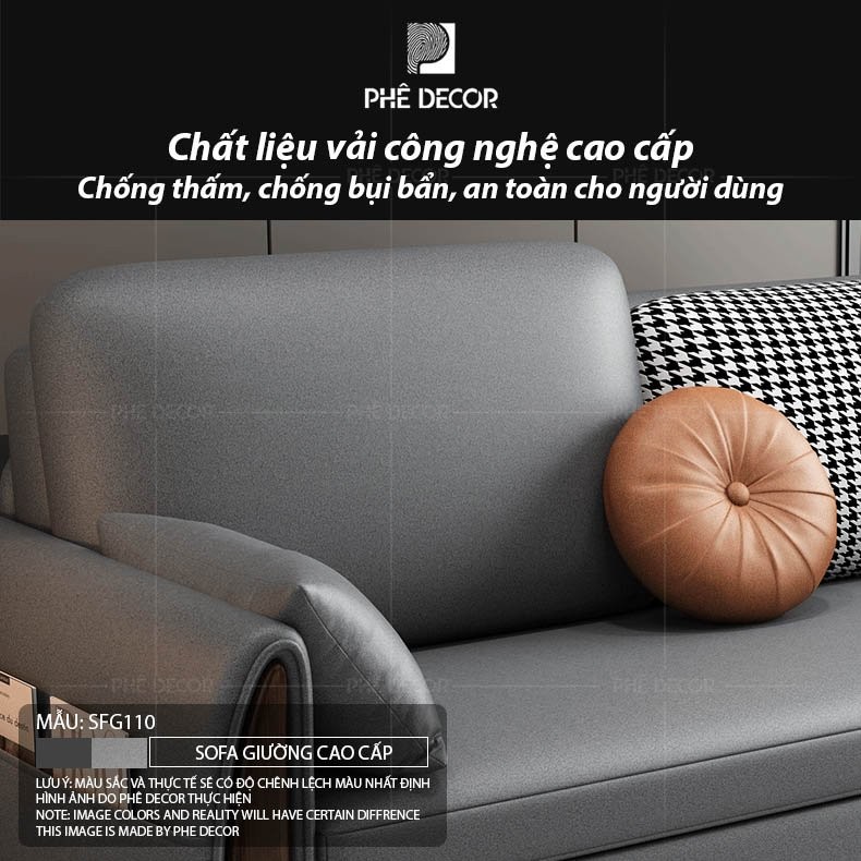 SOFA GIƯỜNG CAO CẤP - SFG110 - 2m1