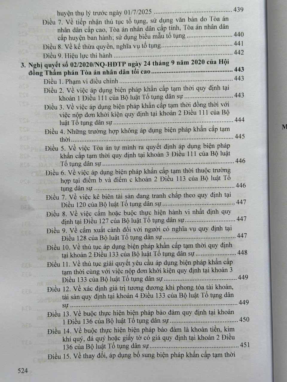 Sách Bộ Luật Dân Sự, Bộ Luật Tố Tụng Dân Sự (sửa đổi, bổ sung năm 2025) - Văn Bản Hướng Dẫn Thi Hành