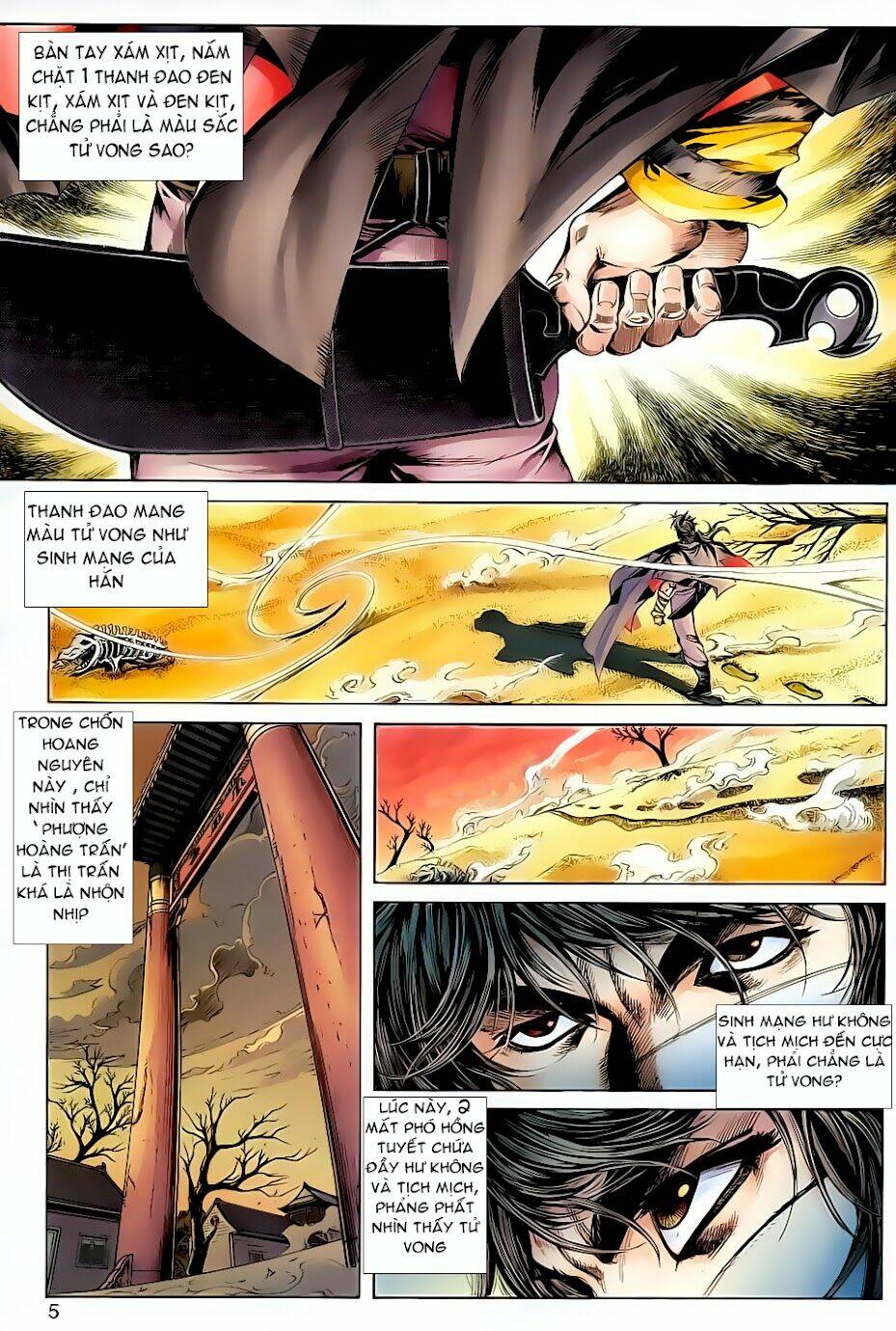 thiên nhai minh nguyệt đao - phó hồng tuyết chapter 1 5