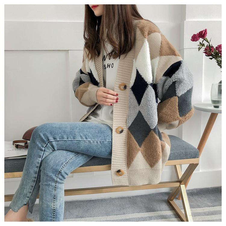 Áo Khoác Nữ Cardigan Len Dáng Dài Mùa Đông Đẹp Phong Cách Hàn Quốc