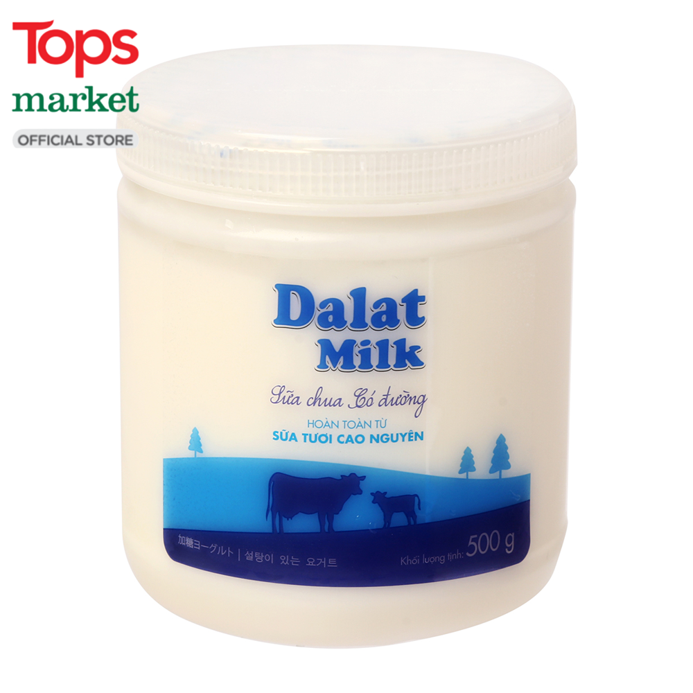 Sữa Chua Dalatmilk Có Đường 500G