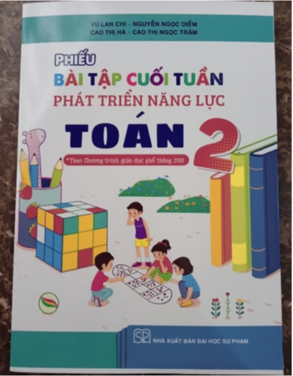 Sách - Phiếu bài tập cuối tuần phát triển năng lực Toán 2 - kết nối tri thức với cuộc sống