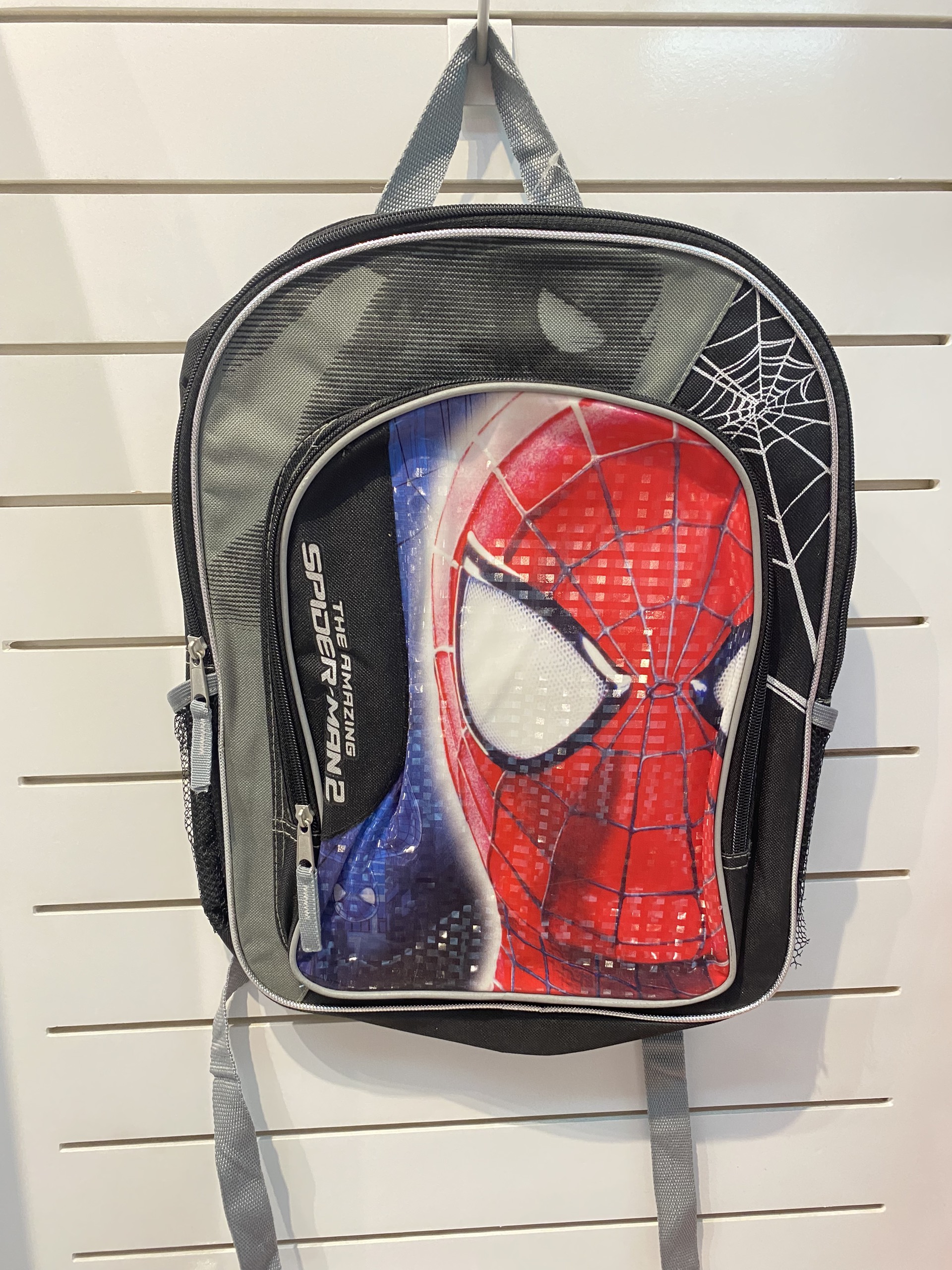 Balo 16'' 2 ngăn hình người nhện Spiderman màu đen cho học sinh bé trai - C2212549-SPM (30x40cm)