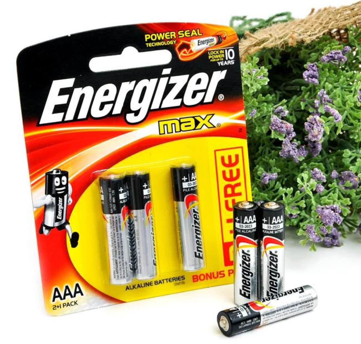 Bộ 2 Vỉ Pin Energizer Alkaline Max AAA E92 2+1