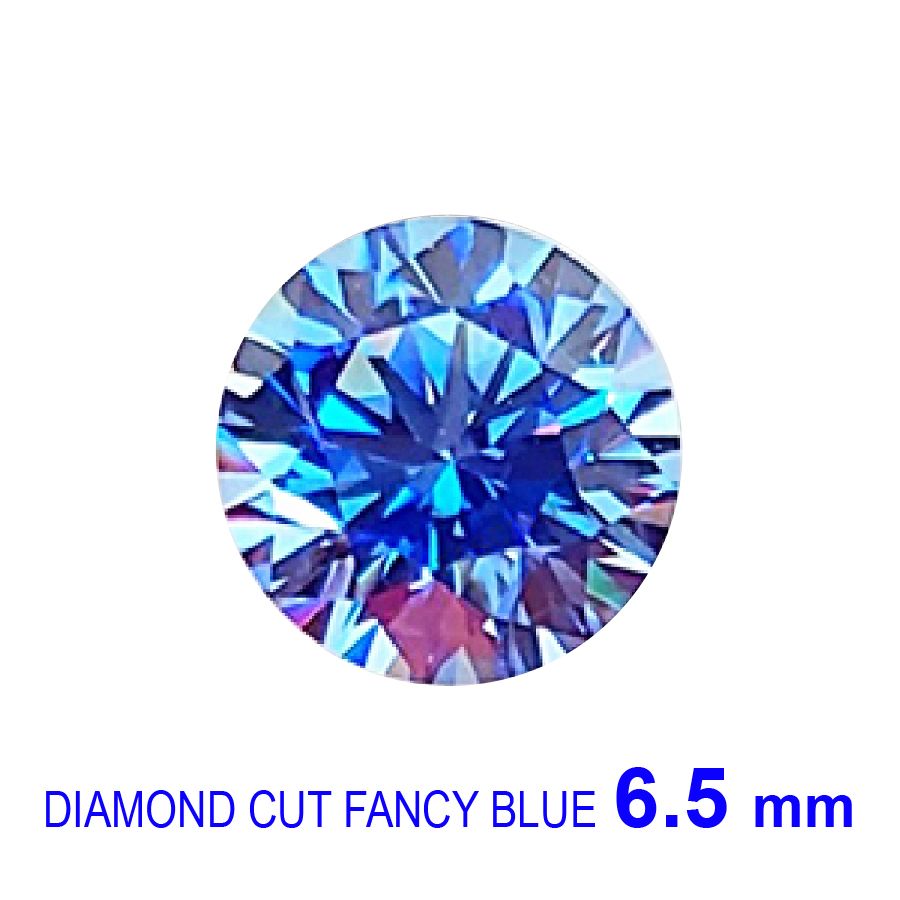 Kim Cương Nhân Tạo FASCINO GEMS Dạng Tròn 6.50 mm Màu TCF