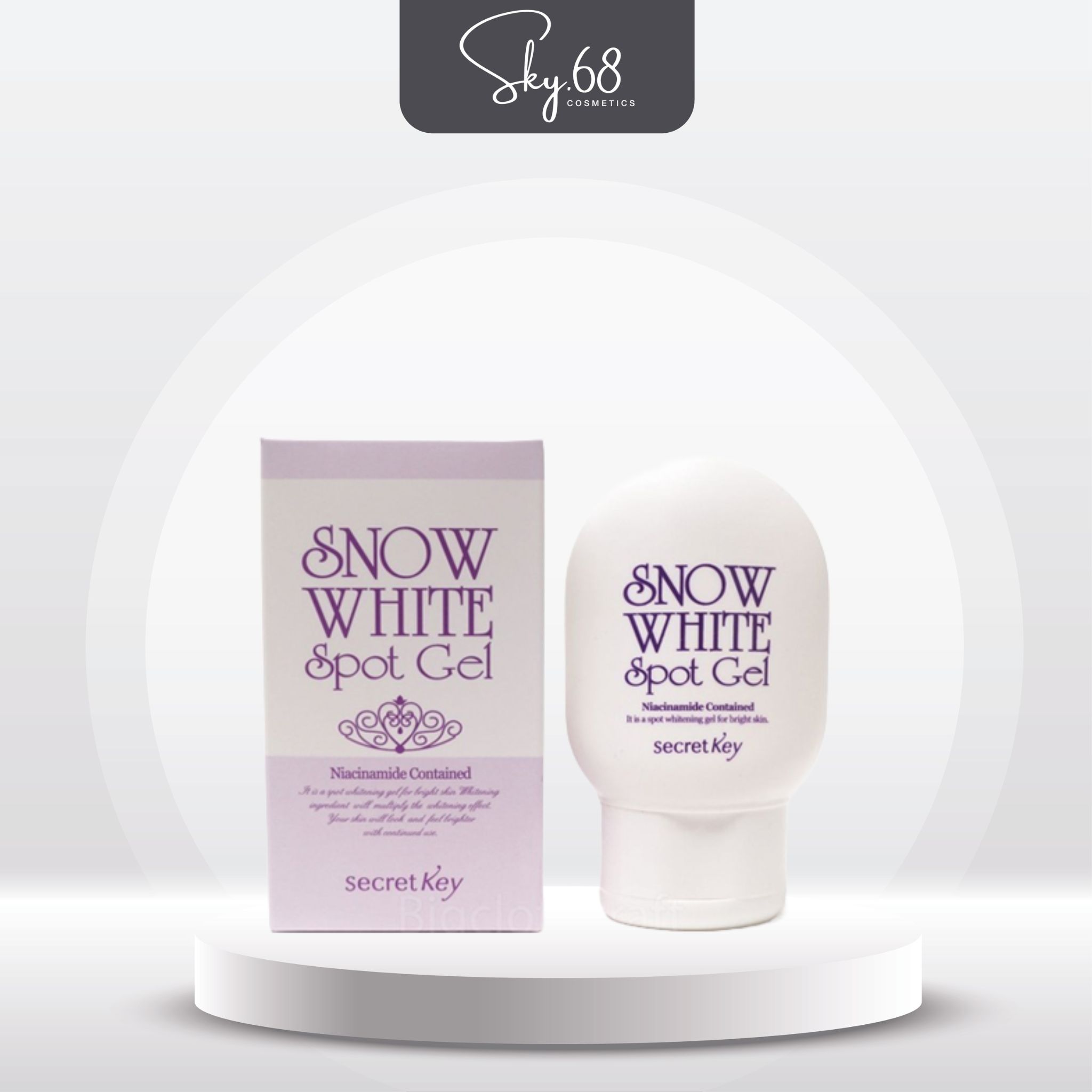 Gel Mờ Thâm, Dưỡng Trắng Cơ Thể Secret Key Snow White Spot Gel 65gr