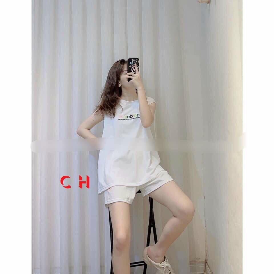 Sét áo tanktop, quần sooc và áo quây siêu chất