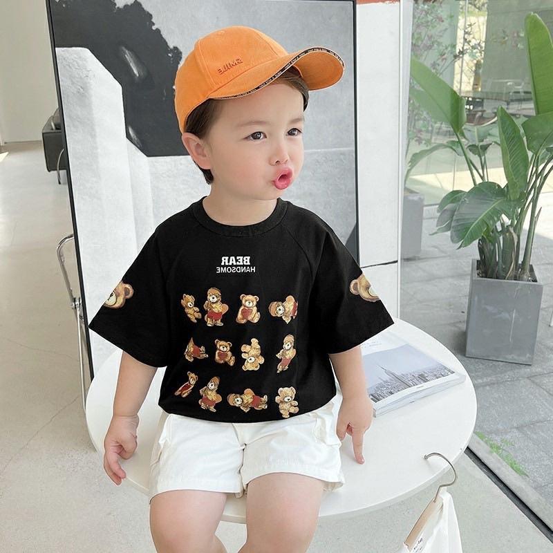 Set đồ bé trai quần kaki túi hộp