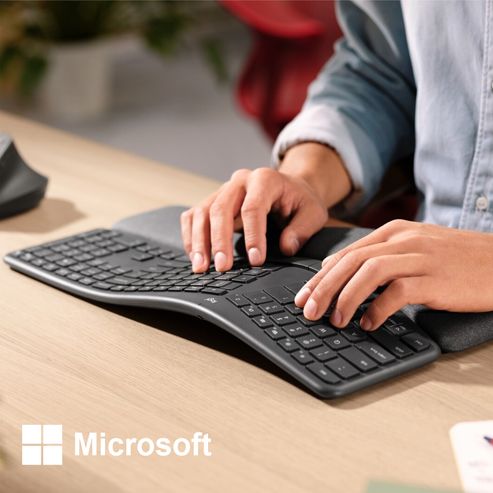 Bàn Phím Cao Cấp Microsoft Ergonomic - Hàng Chính Hãng