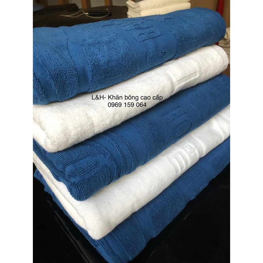 Khăn tắm cotton 70x140cm, loại dày, Nặng 600g