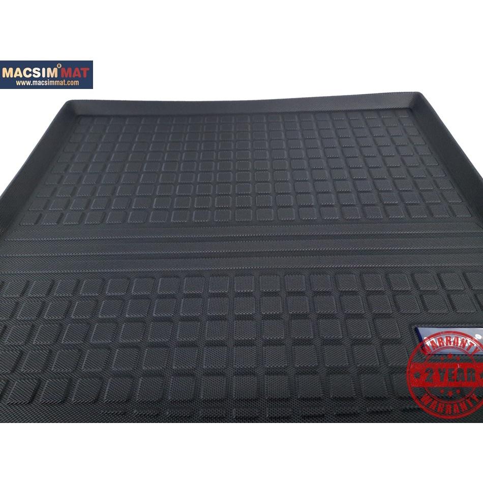 Thảm lót cốp xe ô tô Audi Q5 2010 - 2017 nhãn hiệu Macsim hàng loại 2