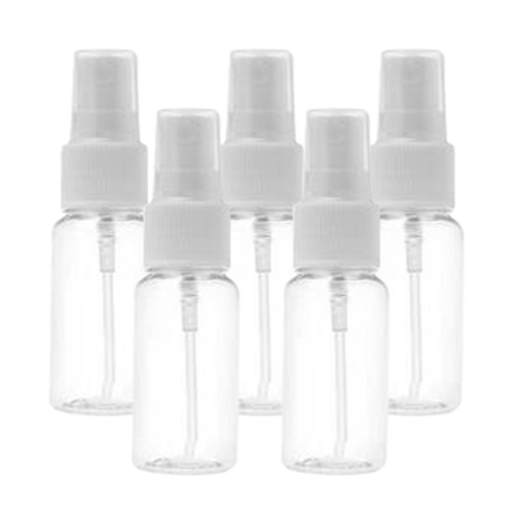 15 Pieces Portable Transparent Empty Perfumes Bottles with Pump Cap 10ml