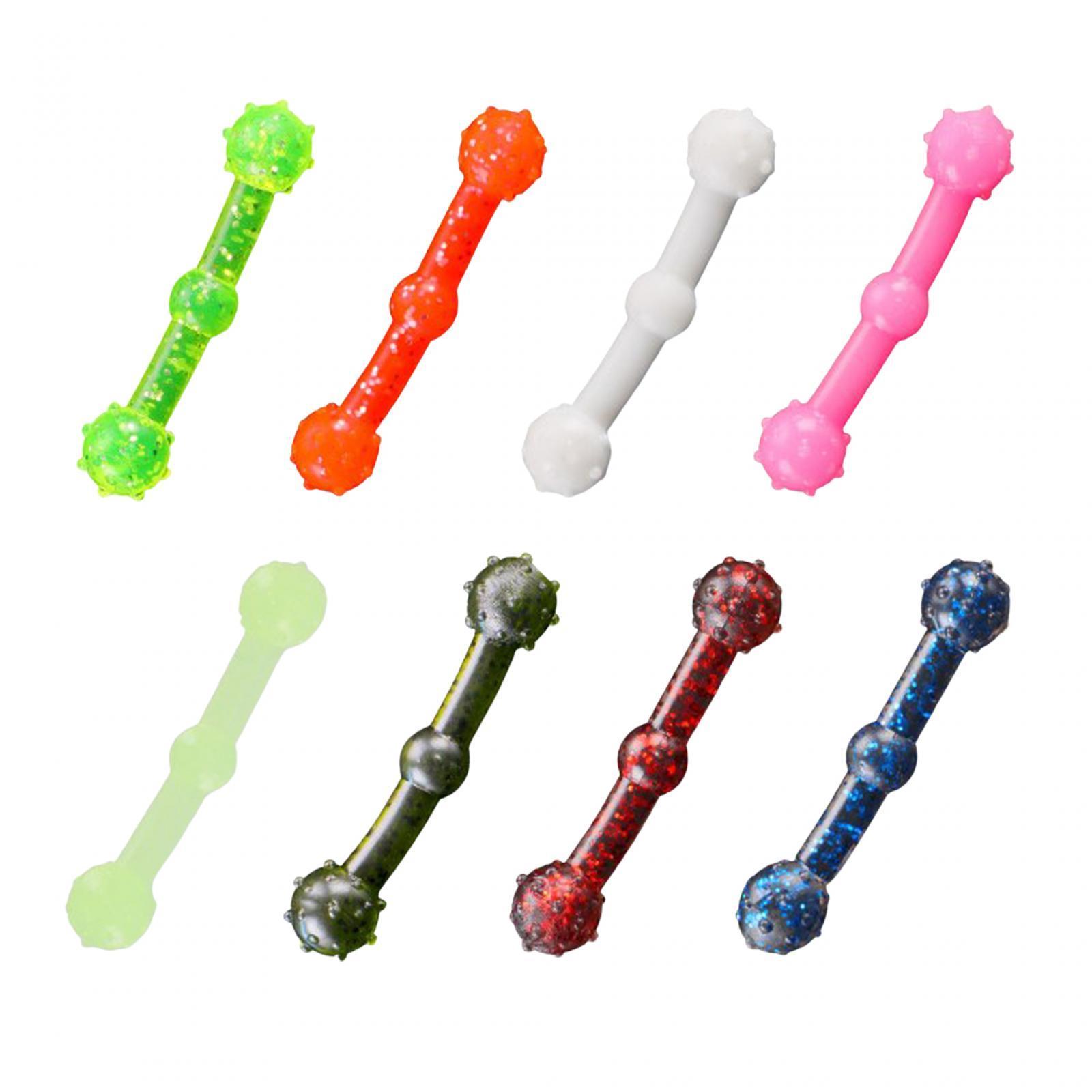 8 Pieces Fishing Lures Baits Soft Fishing Lures for Freshwater Portable for Bass Trout Professional Jig Fishing Gear Simulation Worm Grub