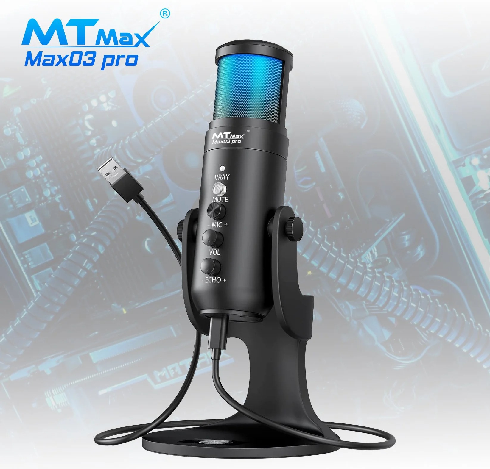 Mic Thu Âm MTMax Max03 Pro - Sản Phẩm Hoàn Hảo Cho Các Nhà Sáng Tạo Nội Dung