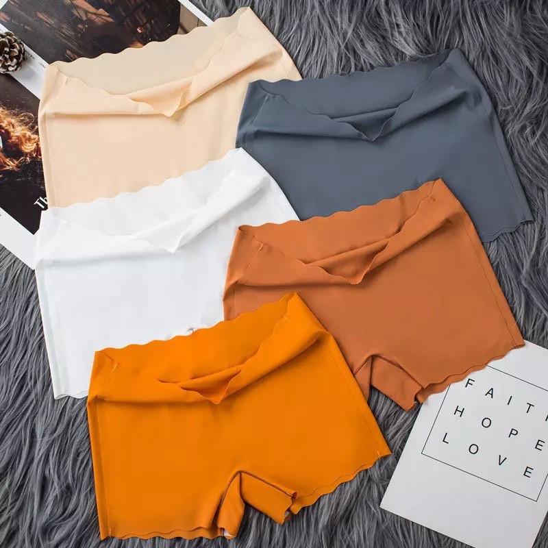 Quần Đùi Đúc Su Thun Lạnh Viền Sóng Mặc Trong Váy Không Đường May TOPBRA