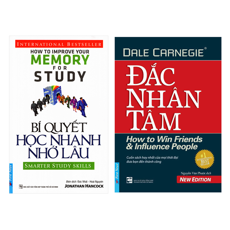 Combo Bí Quyết Học Nhanh Nhớ Lâu  + Đắc Nhân Tâm