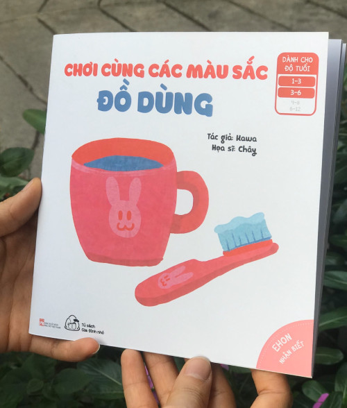 Sách Ehon Cho Bé - 03 Cuốn Nhận Biết - Chơi Cùng Các Màu Sắc