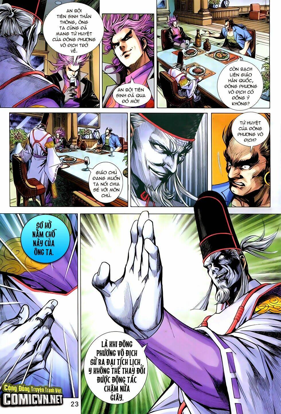 tân tác long hổ môn chapter 747 23