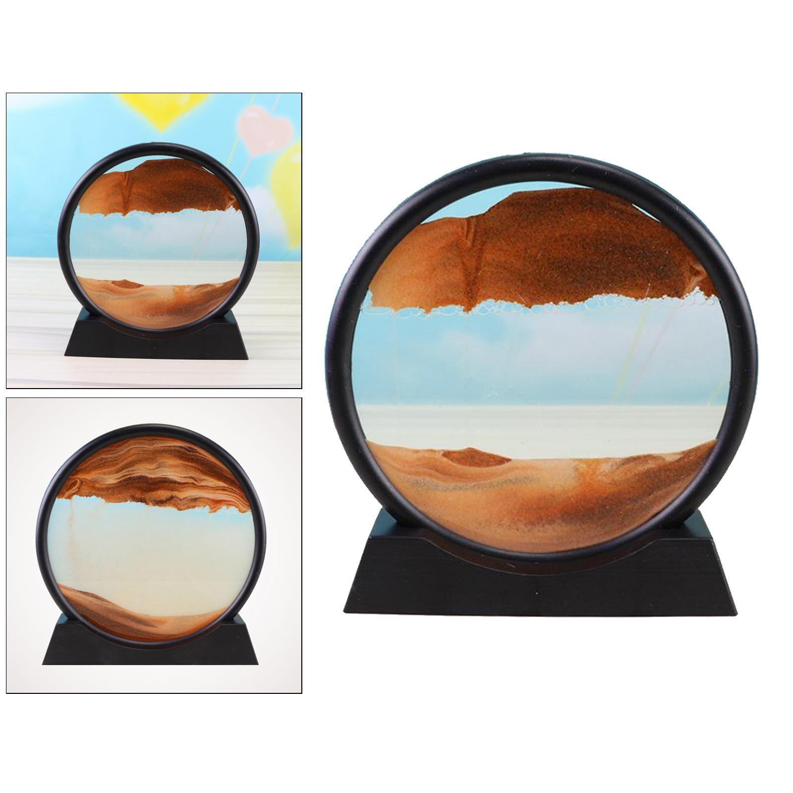 2x Moving Sands Art Picture Dynamic Sand Pictures Sand-scape