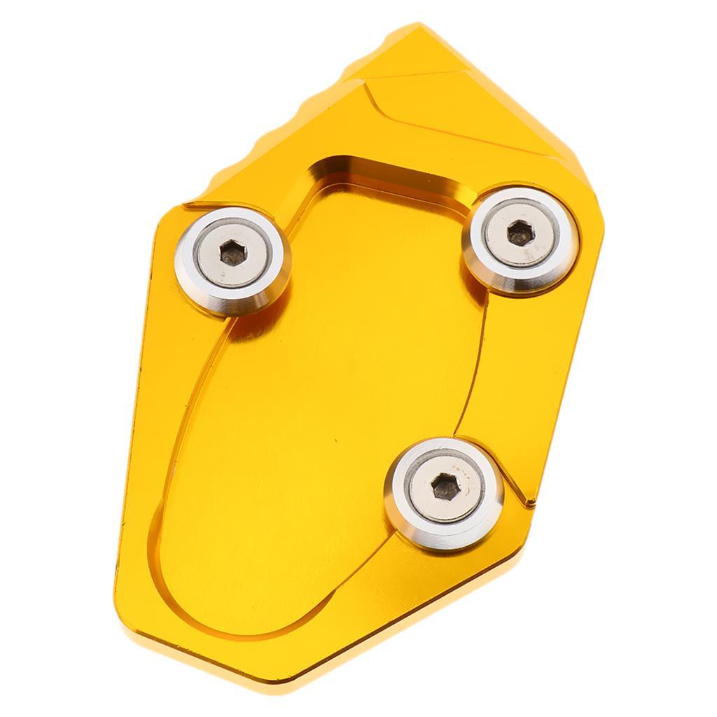 Motorcycle Kickstand Side Stand Extension Plate Pad for   R3