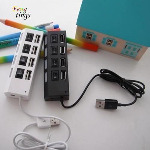 Bộ Chia 4 Cổng Usb 2.0 Có Công Tắc Đóng Mở Tiện Dụng