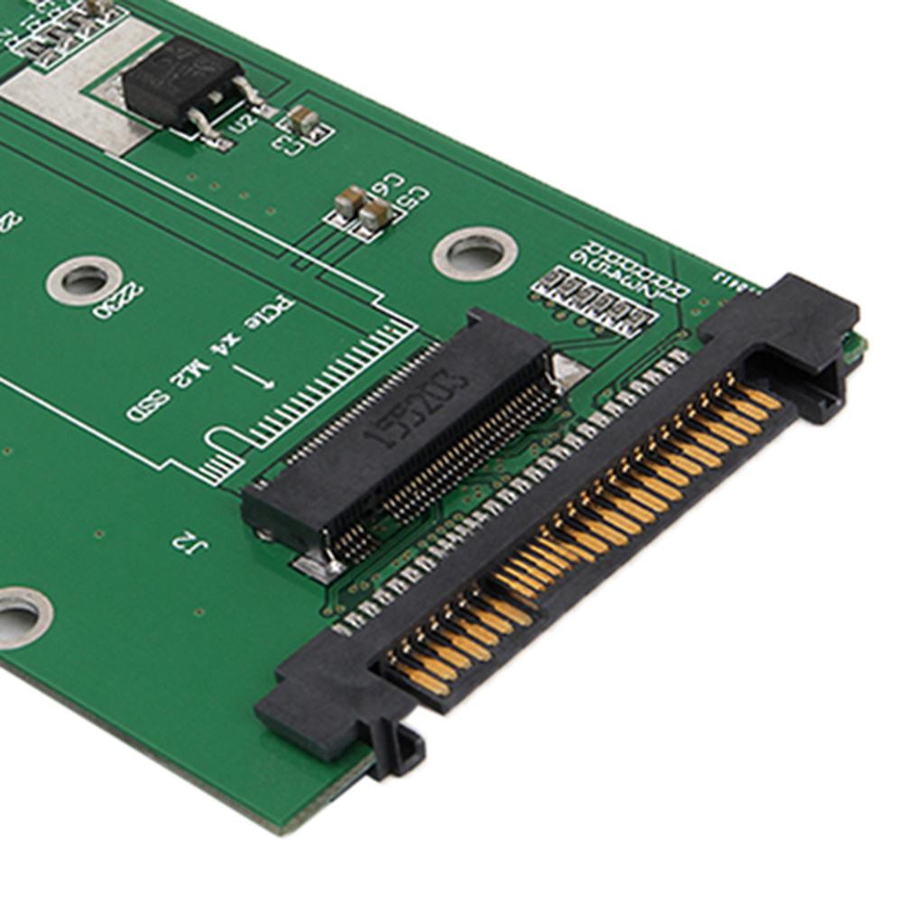 SFF 8639 NVME U.2 PCIe to NGFF M.2 SSD Adapter Card Converter