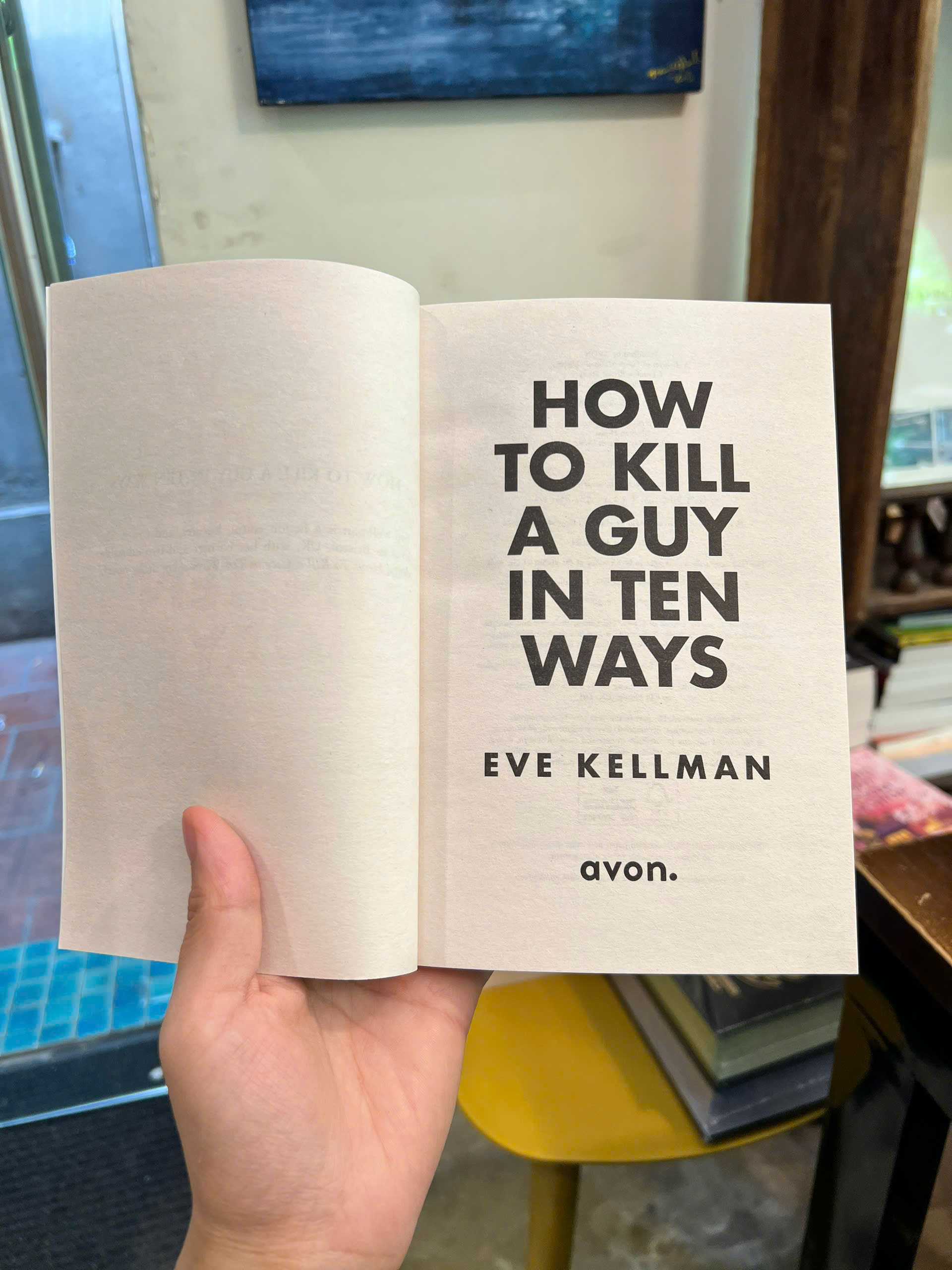 Sách - How to Kill a Guy in Ten Ways by Eve Kellman | Mystery Thriller / Trinh thám Nhập khẩu