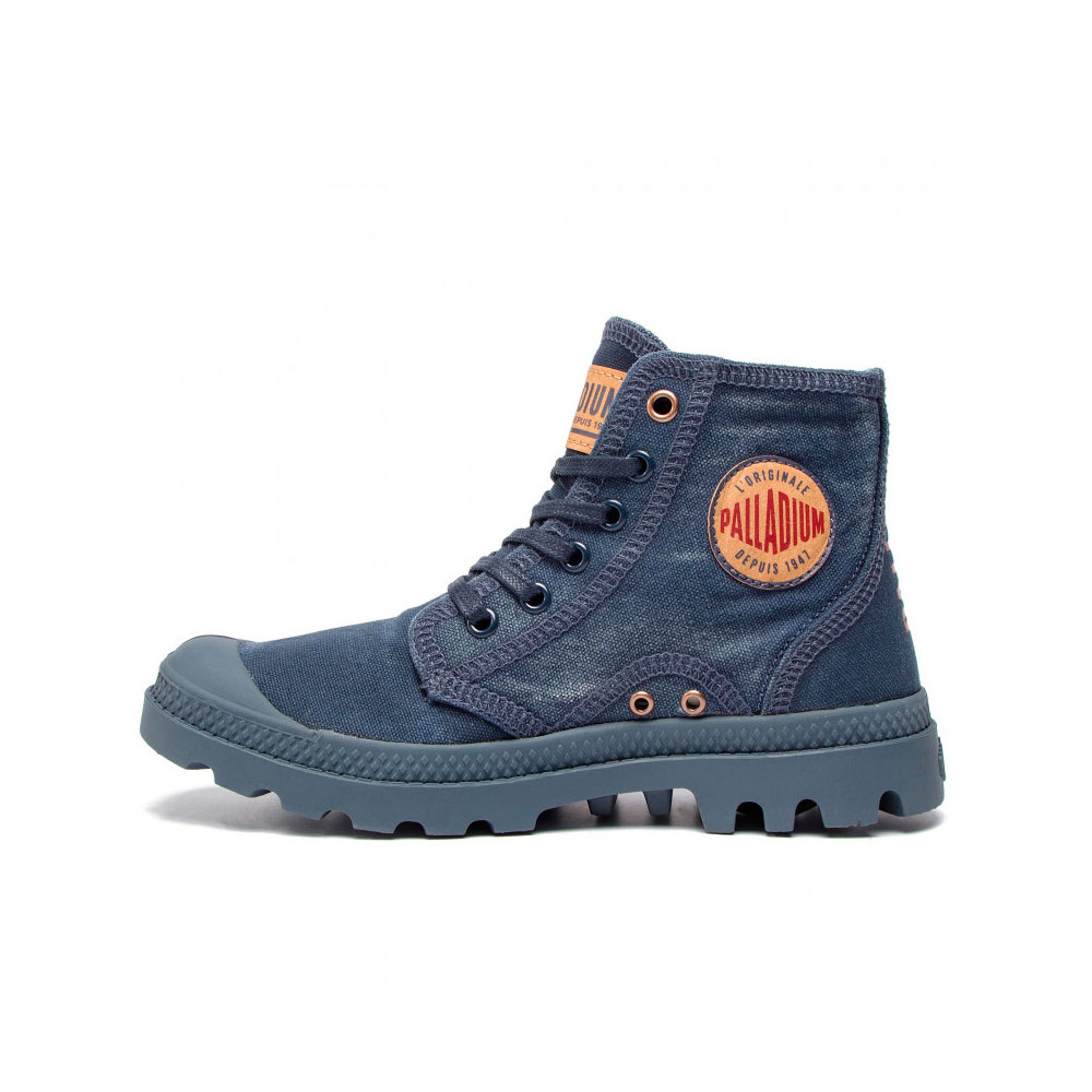 Giày Palladium Boots Hi Denim Forged Iron - 76230-420-M