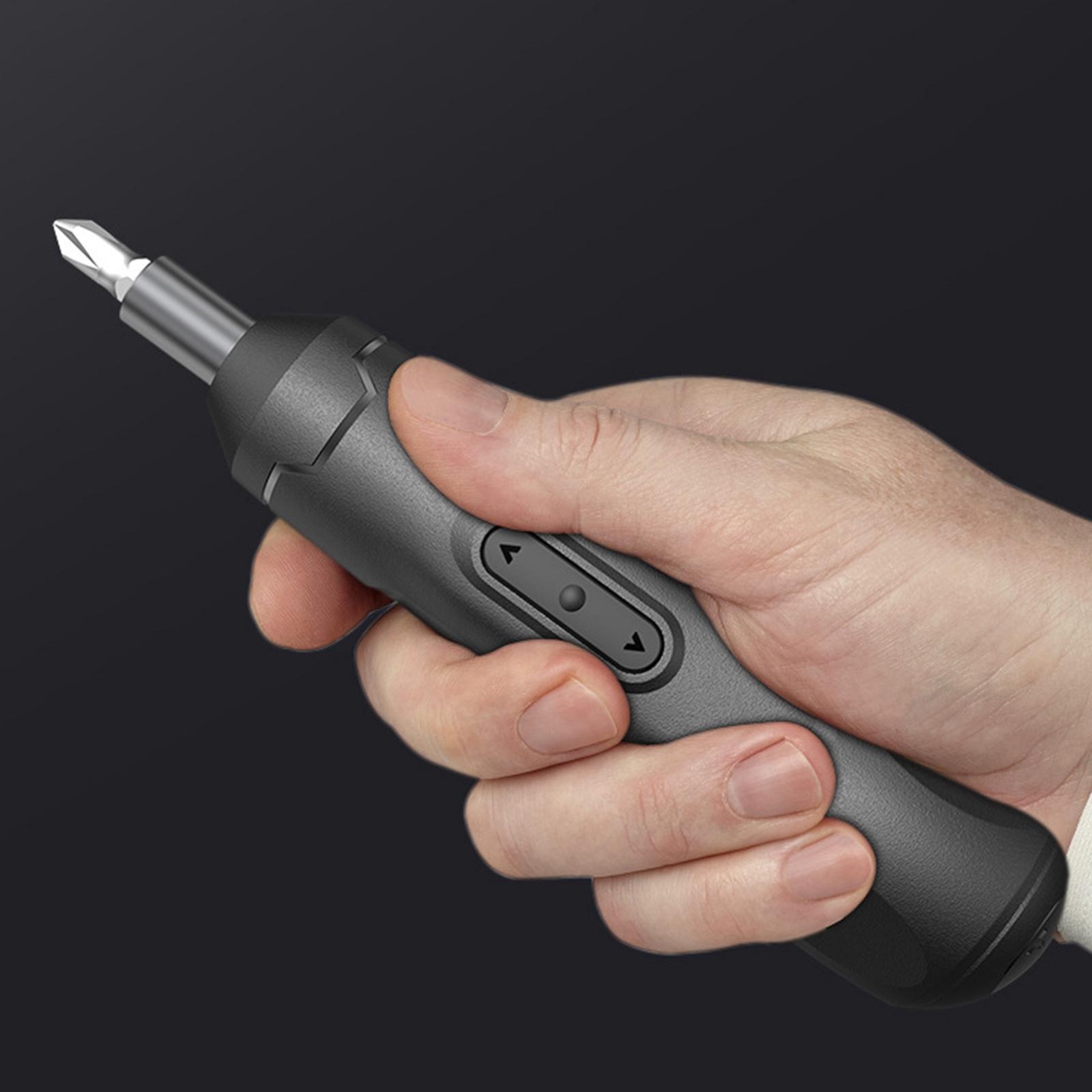 Mini Electric Screwdriver Set,Cordless Screwdriver Kit with Precision Bits Repair Automatic Manual Tool Handy for Phone Watch Camera Laptop Toys