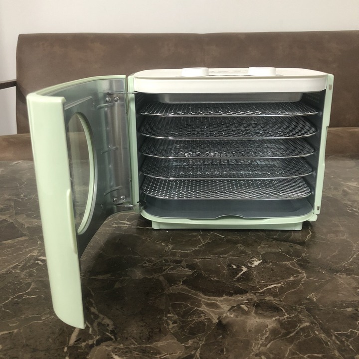 Máy sấy thực phẩm và trái cây BioloMix BFD0108, công suất 300W, 5 khay sấy, nhiệt độ điều chỉnh: 30 ~ 80 ℃