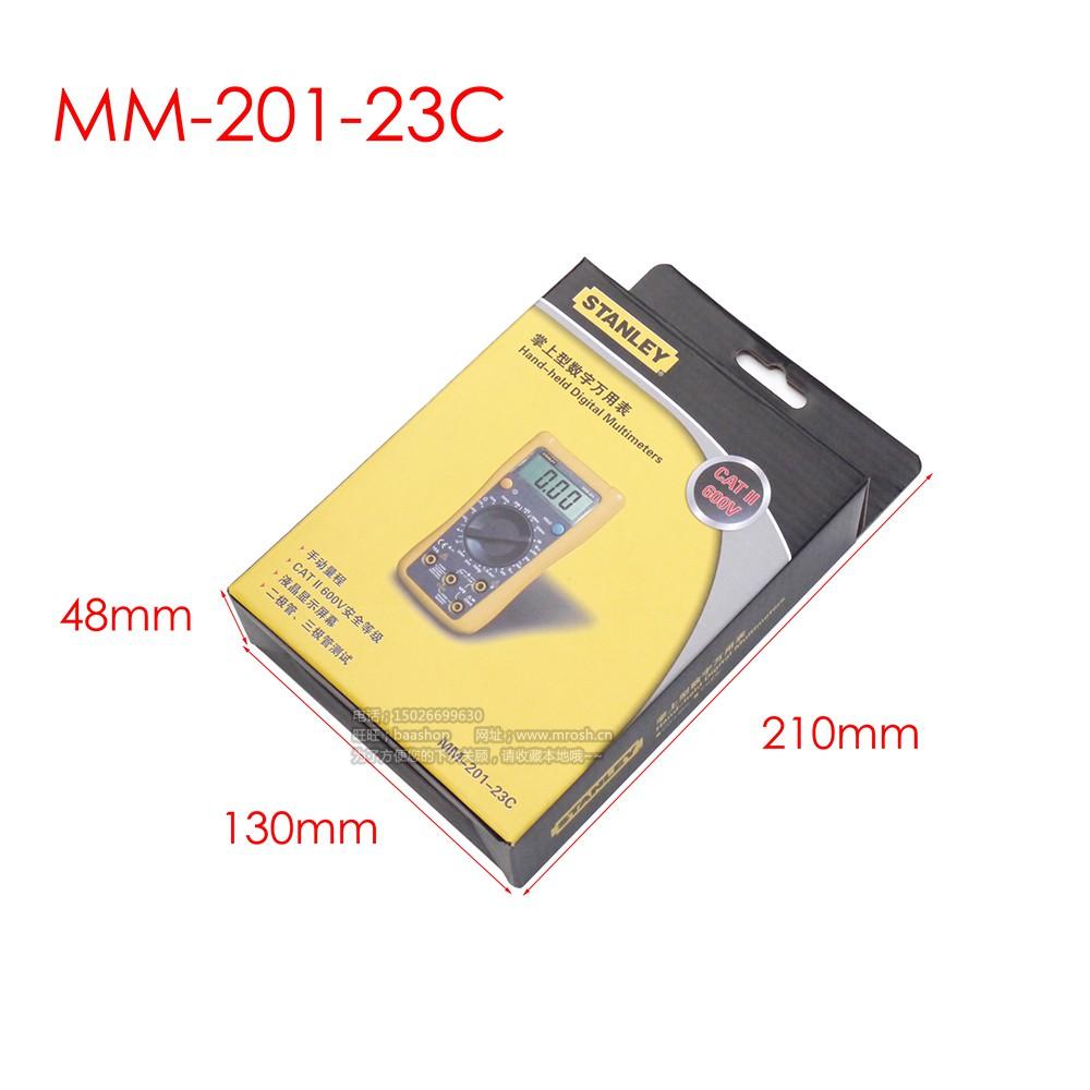 Dụng cụ đo mạch điện - đồng hồ đo điện Stanley MM-101-23C