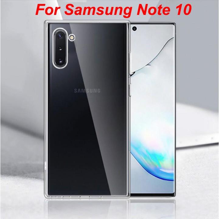Ốp lưng dẻo silicon trong suốt dành cho SAMSUNG GALAXY NOTE 10