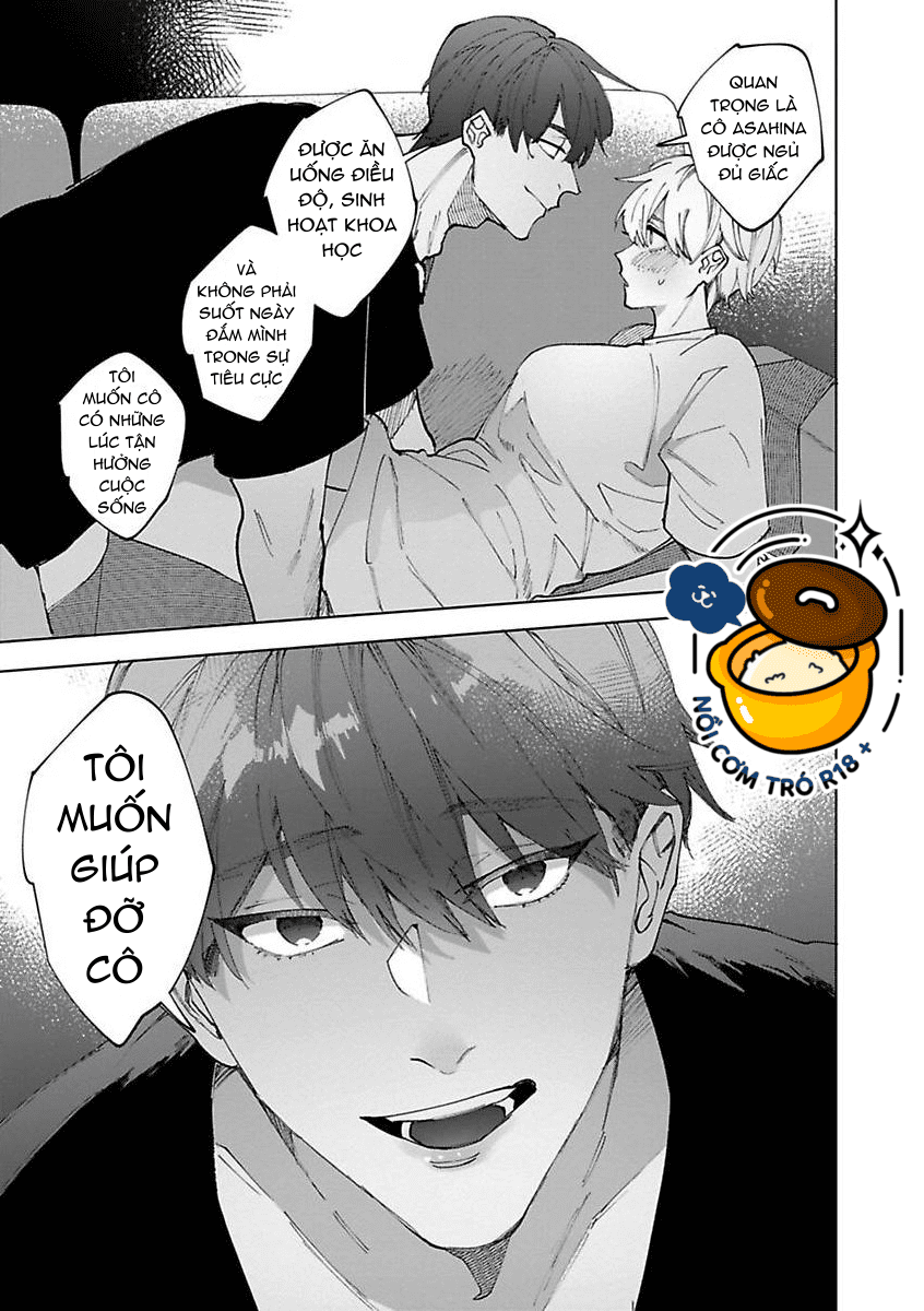 hậu bối yandere muốn cứu vớt ''nô lệ của tư bản'' chapter 2.1 12