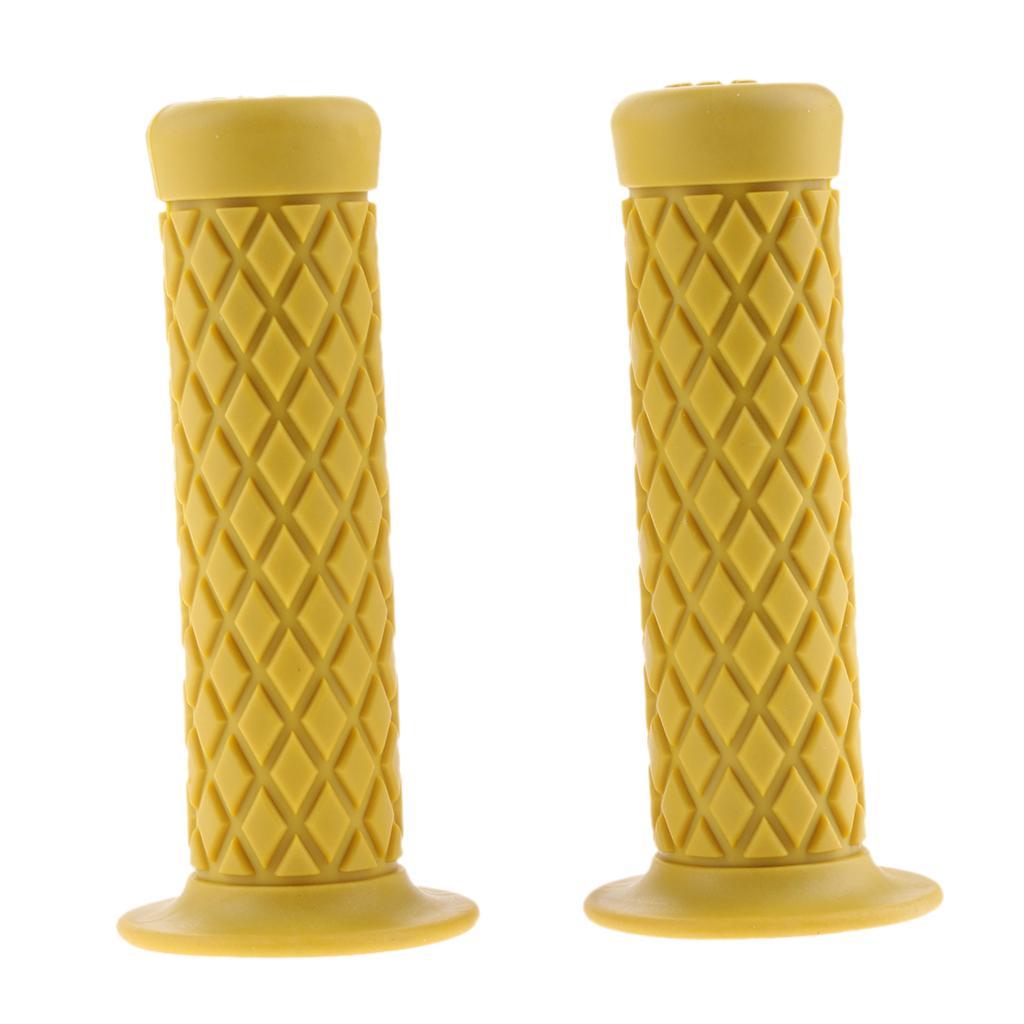 1 Pair Motorcycle Handlebars Grips 7/8 22mm Universal