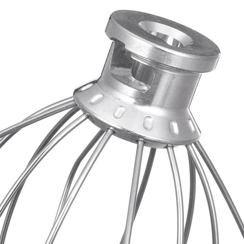 2 Gói Dây Thép Không Gỉ Roi Phối Đính Kèm Cho Kitchenaid K45WW Bột Bánh Bóng Đánh Kem Trứng Khuấy