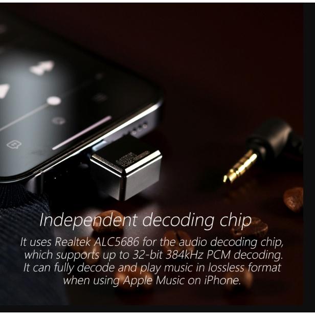 DdHifi TC35C High Fidelity Adapter - Hàng Chính Hãng