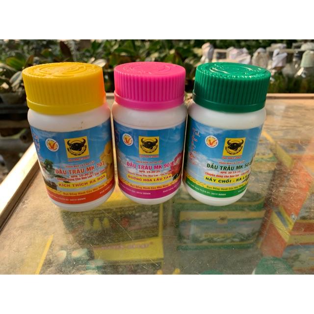 Phân bón lá đầu trâu 1 trong 3 loại lo 100gram