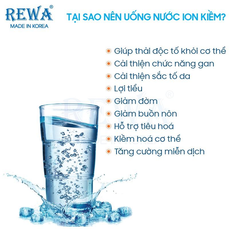 Máy tạo nước kiềm cầm tay tốt cho tiêu hóa REWA RW-AK-1700